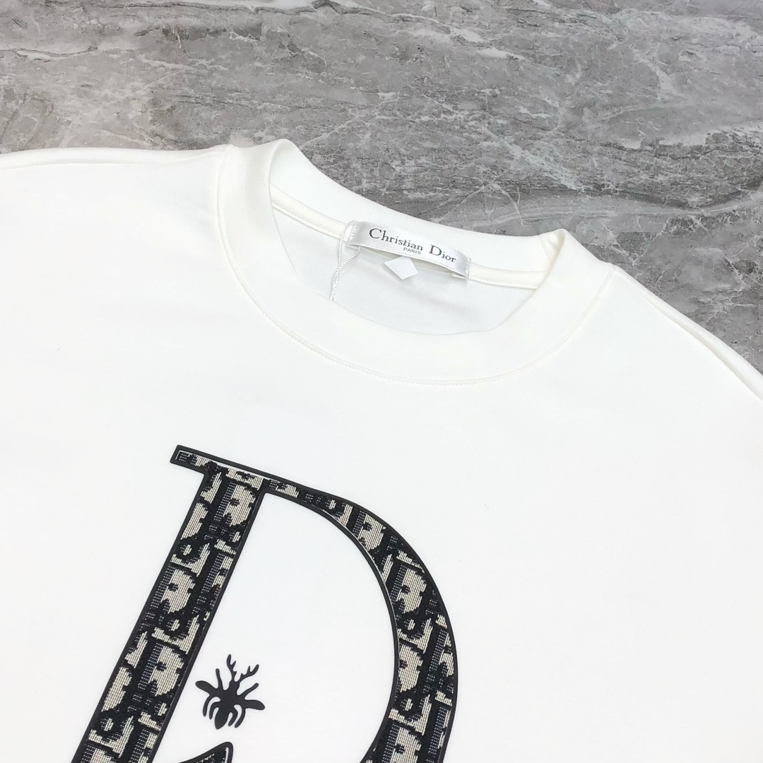 Dior Male Hoodie Cotton White M-l-xl