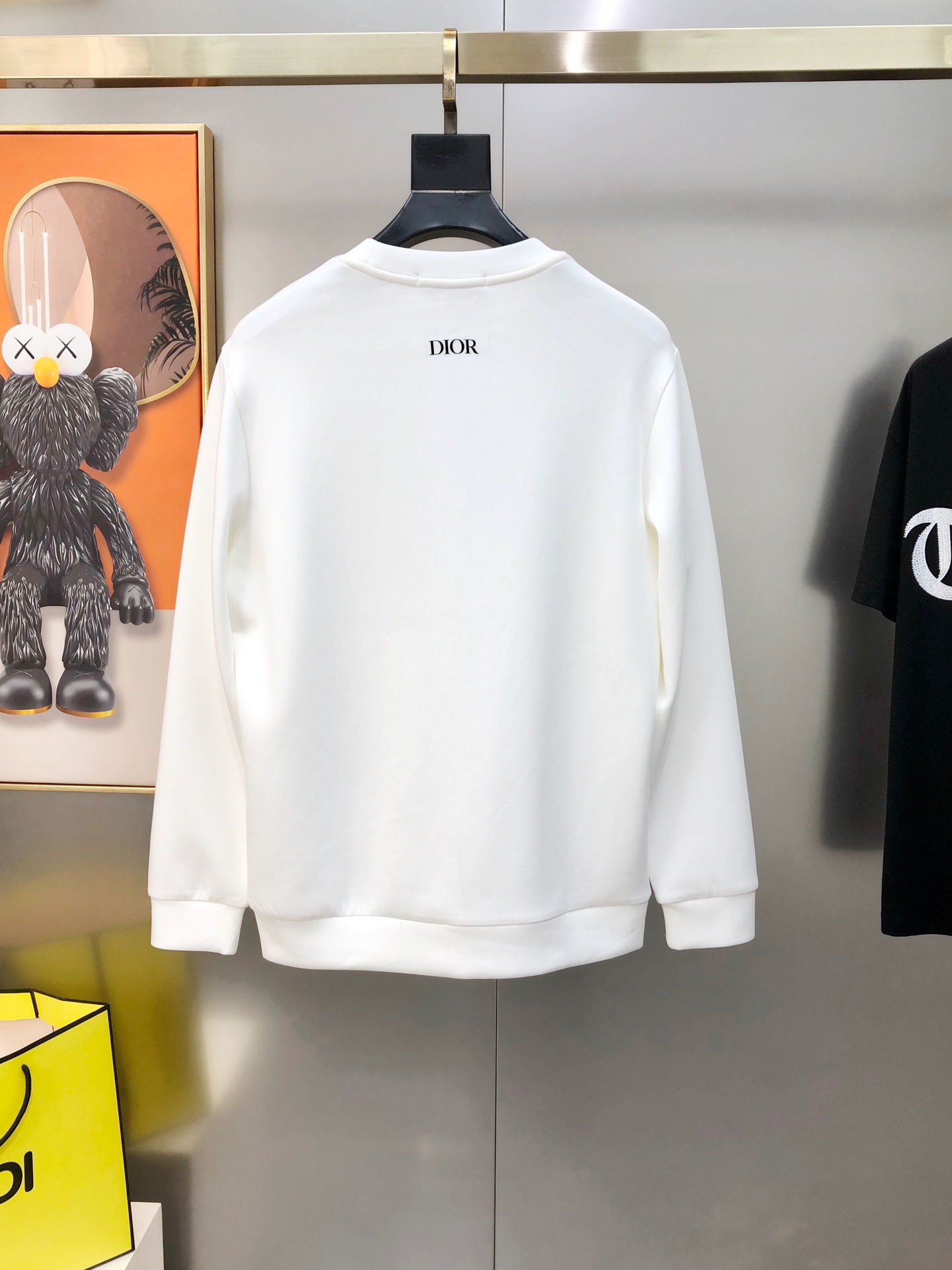 Dior Male Hoodie Cotton White M-l-xl
