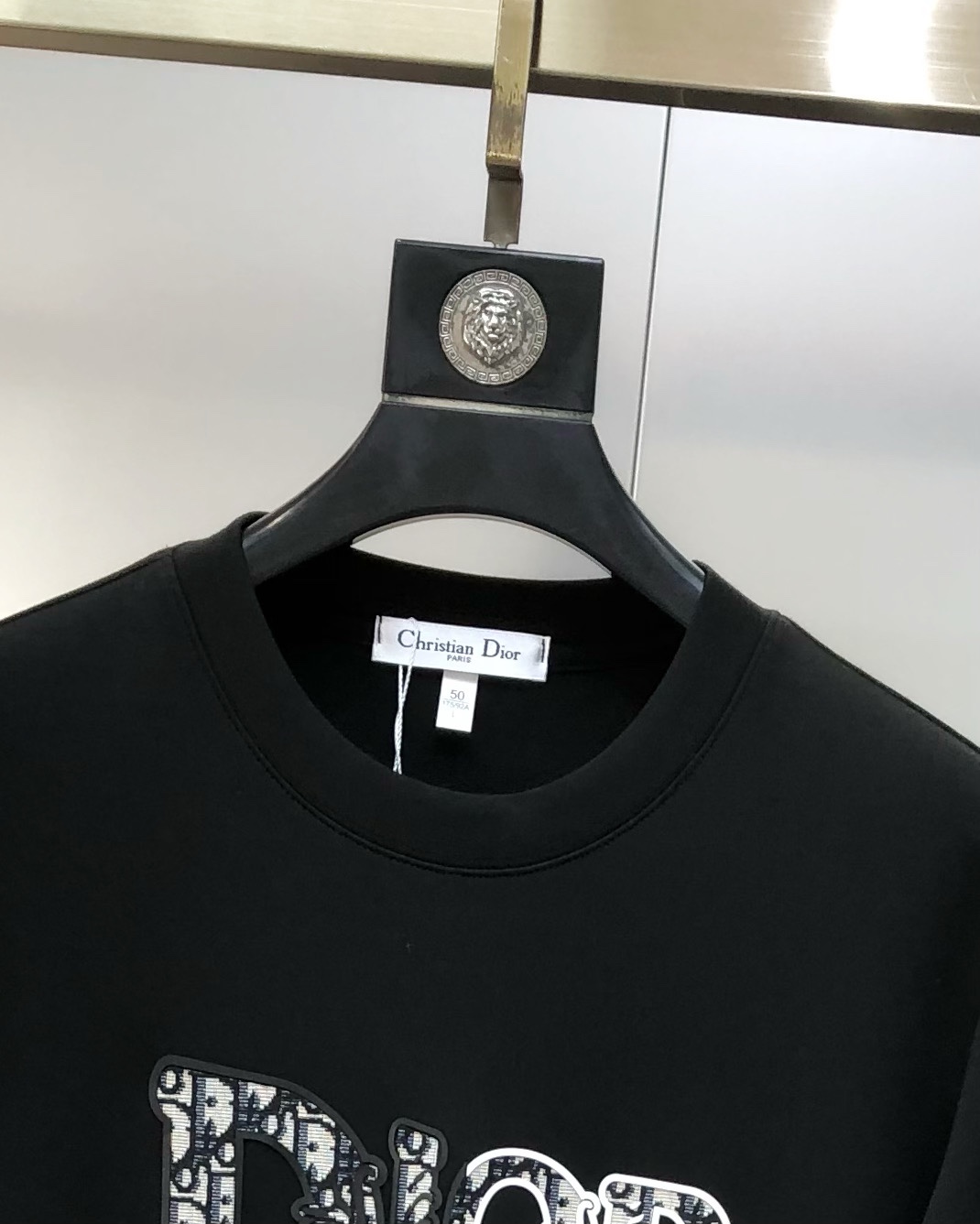 Dior Male Hoodie Cotton Black M-l-xl
