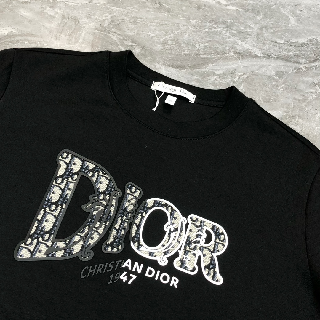 Dior Male Hoodie Cotton Black M-l-xl