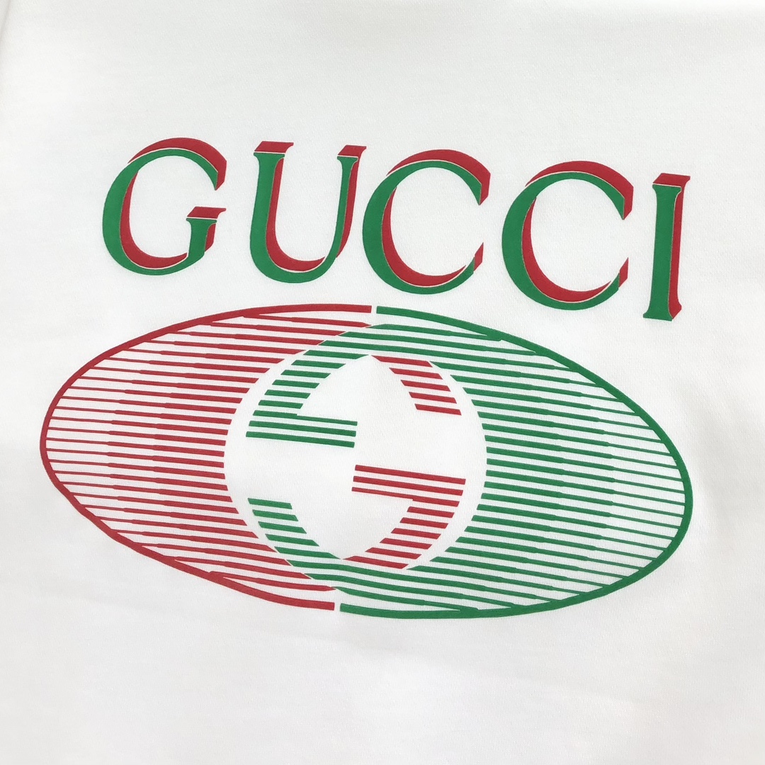Gucci Male Hoodie Cotton Black Loose Fit S-m-l-xl