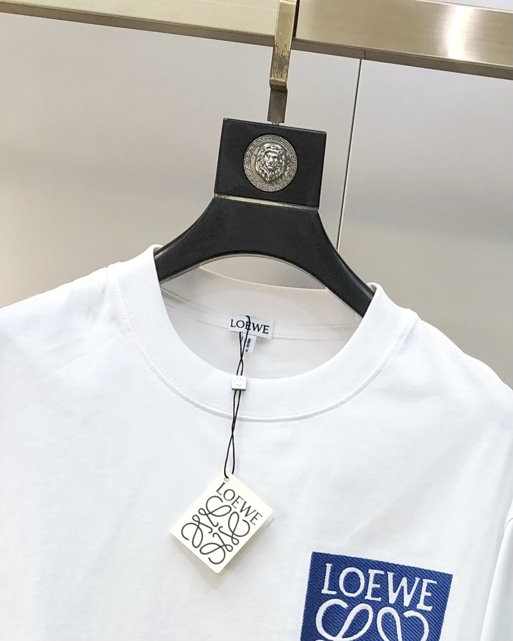 Loewe Male Basic Clothing Cotton Black Xs-l-xl