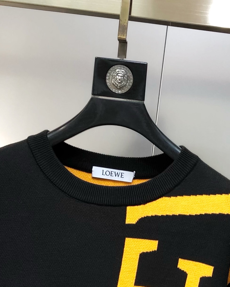 Loewe Male Basic Clothing Wool Black M-l-xl
