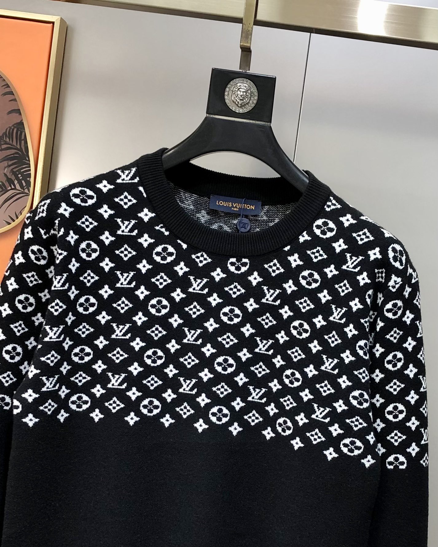 Louis Vuitton Male Basic Clothing Wool Black M-l-xl