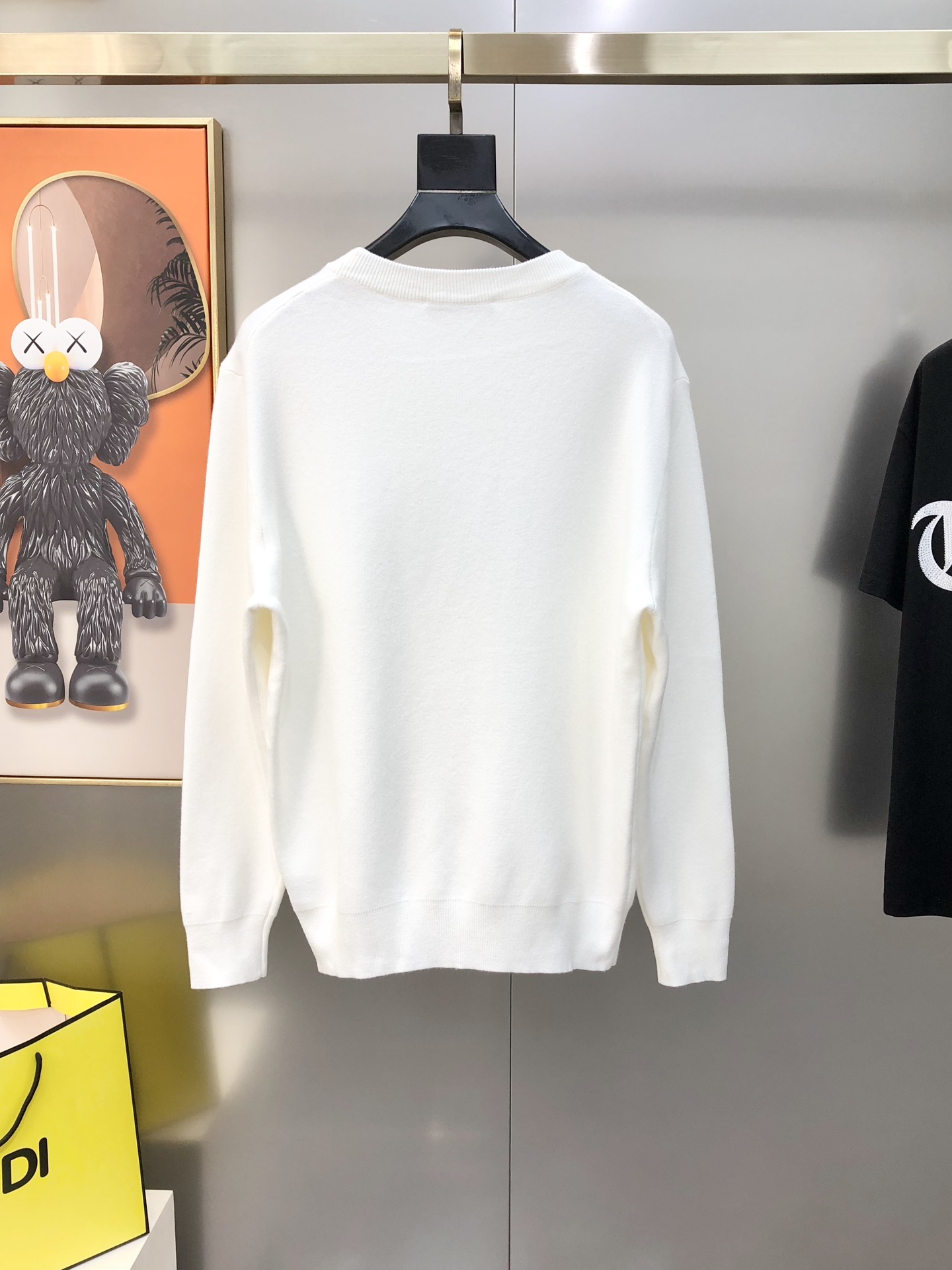 Louis Vuitton Male Basic Clothing Wool Black M-l-xl