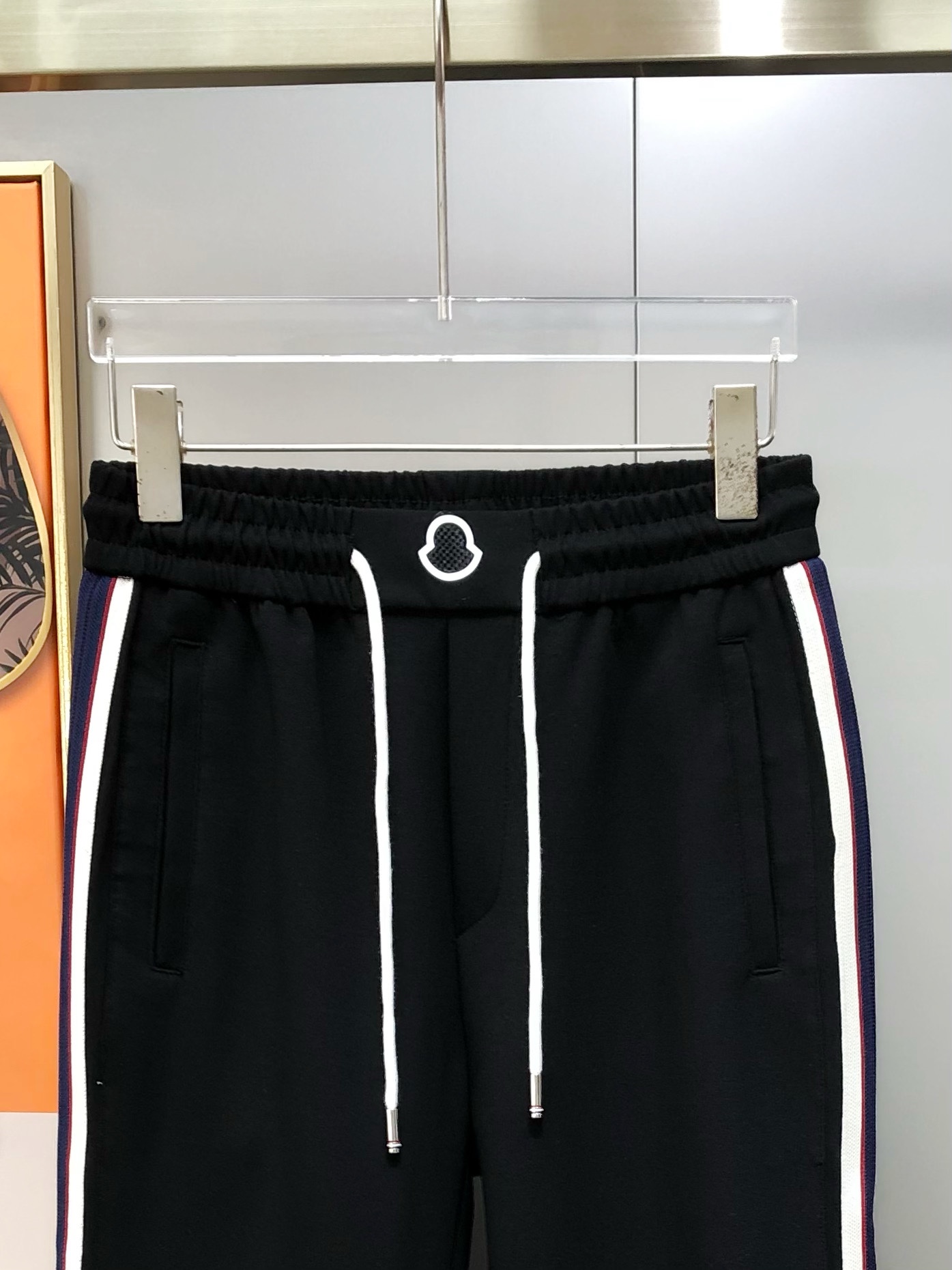 Moncler Male Basic Clothing Cotton Black M-l-xl