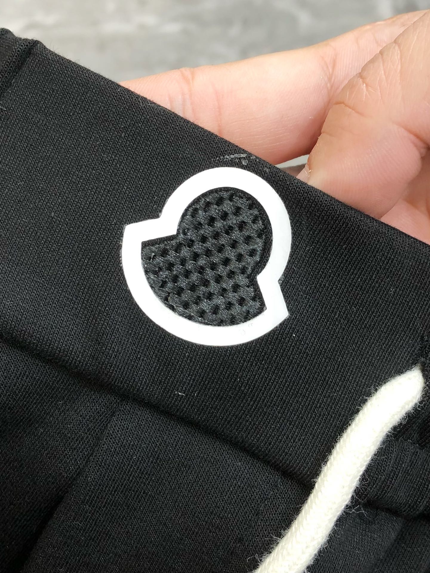 Moncler Male Basic Clothing Cotton Black M-l-xl