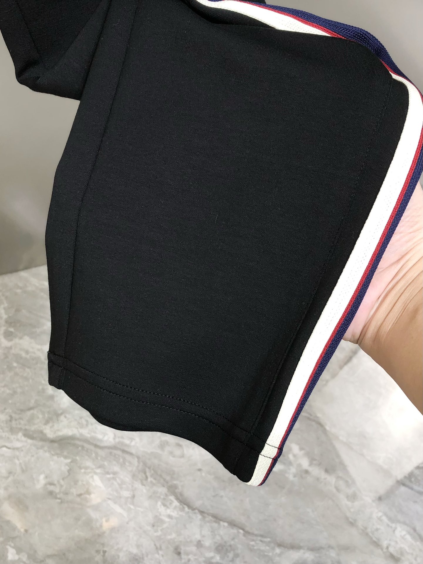 Moncler Male Basic Clothing Cotton Black M-l-xl