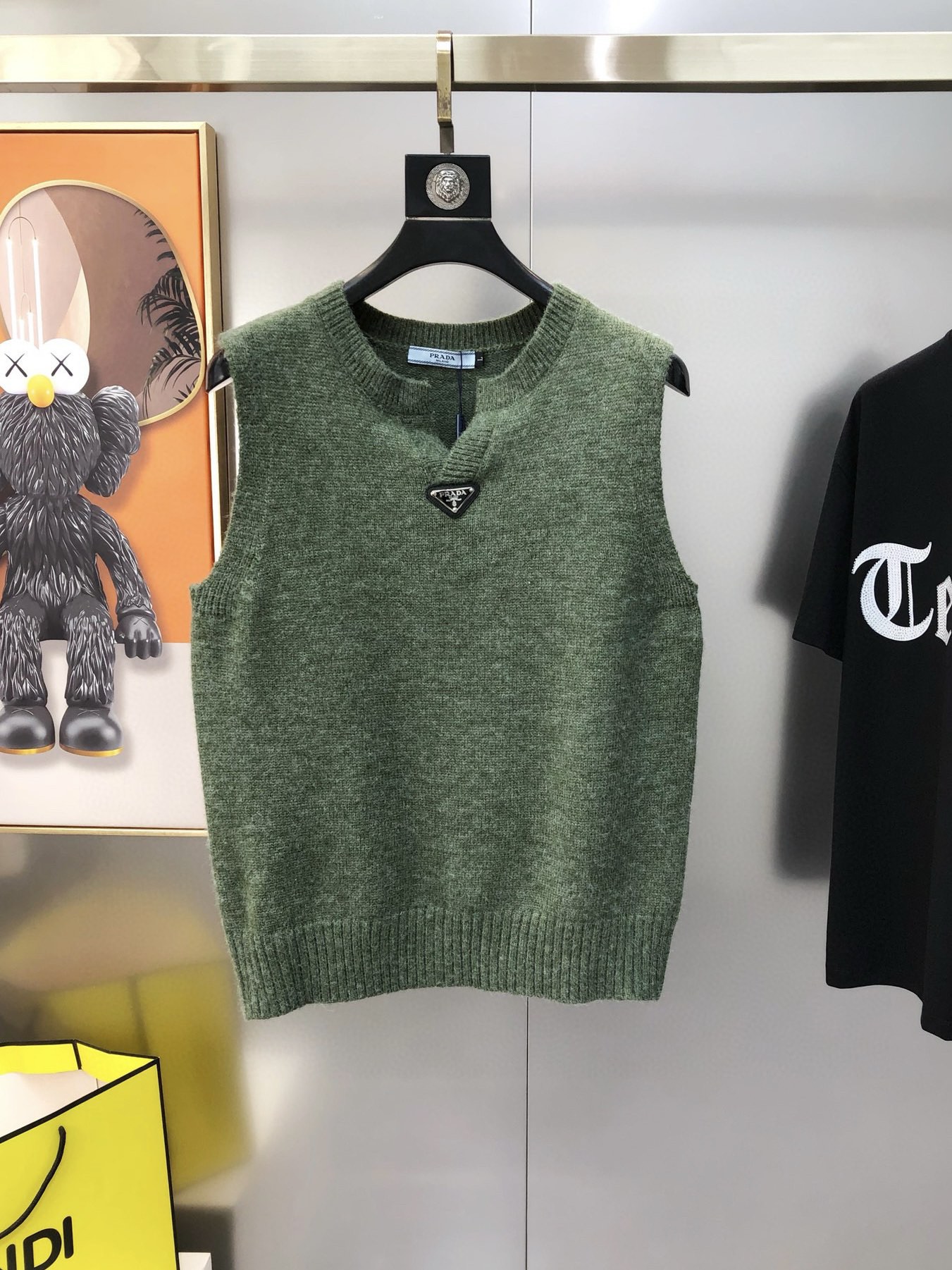 Prada Male Basic Clothing Wool M-l-xl