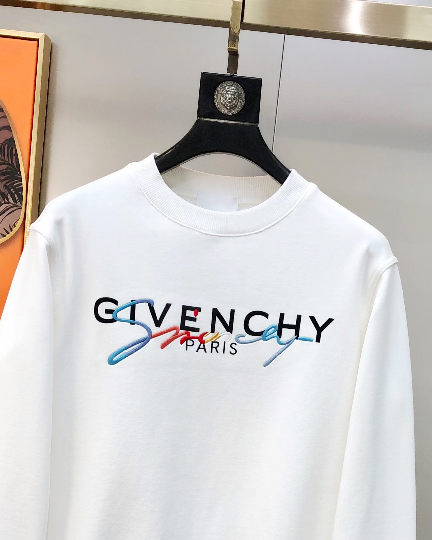 Givenchy Male Hoodie Cotton Black Printed S-l-xl
