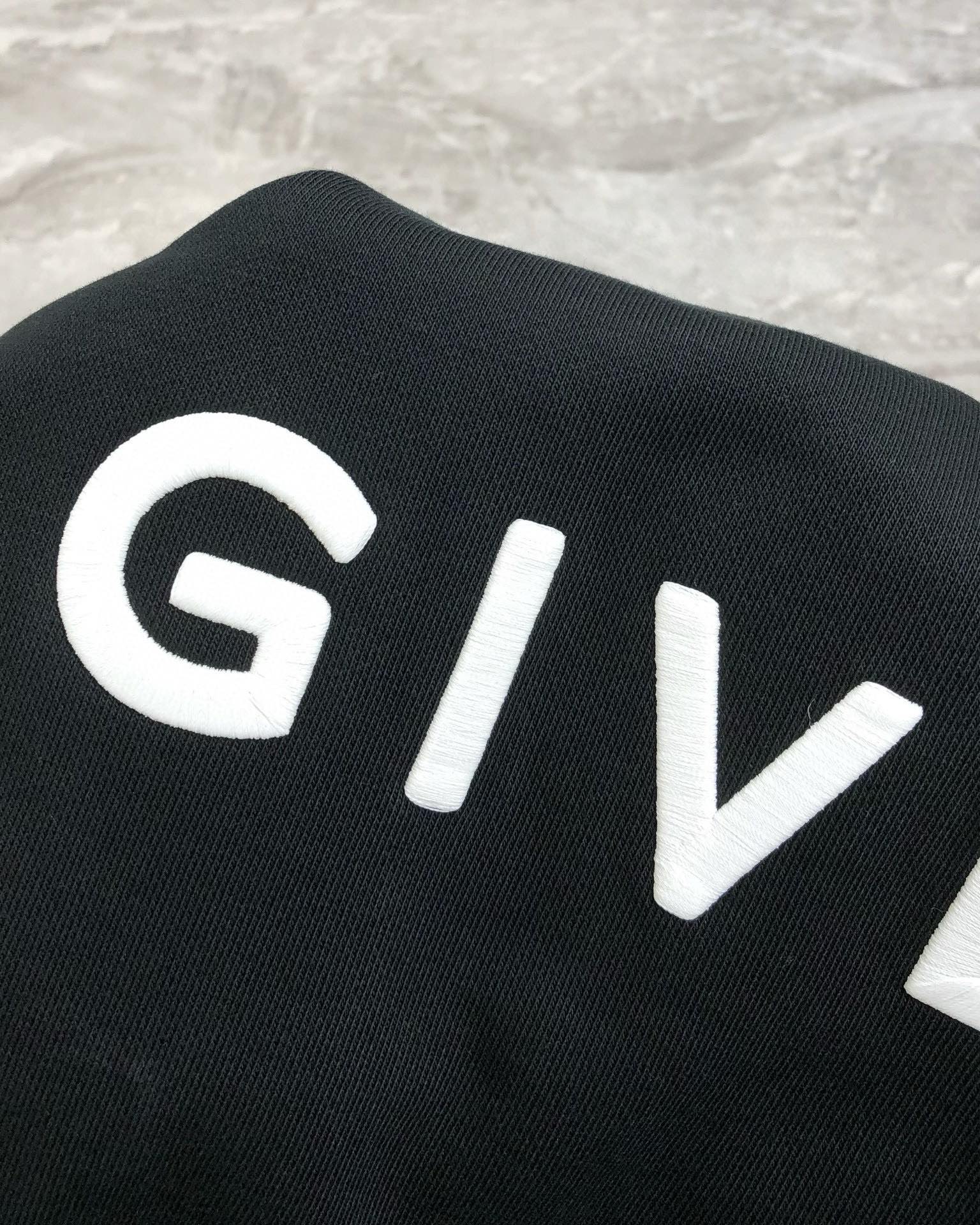 Givenchy Male Hoodie Cotton Black Loose Fit S-l-xl