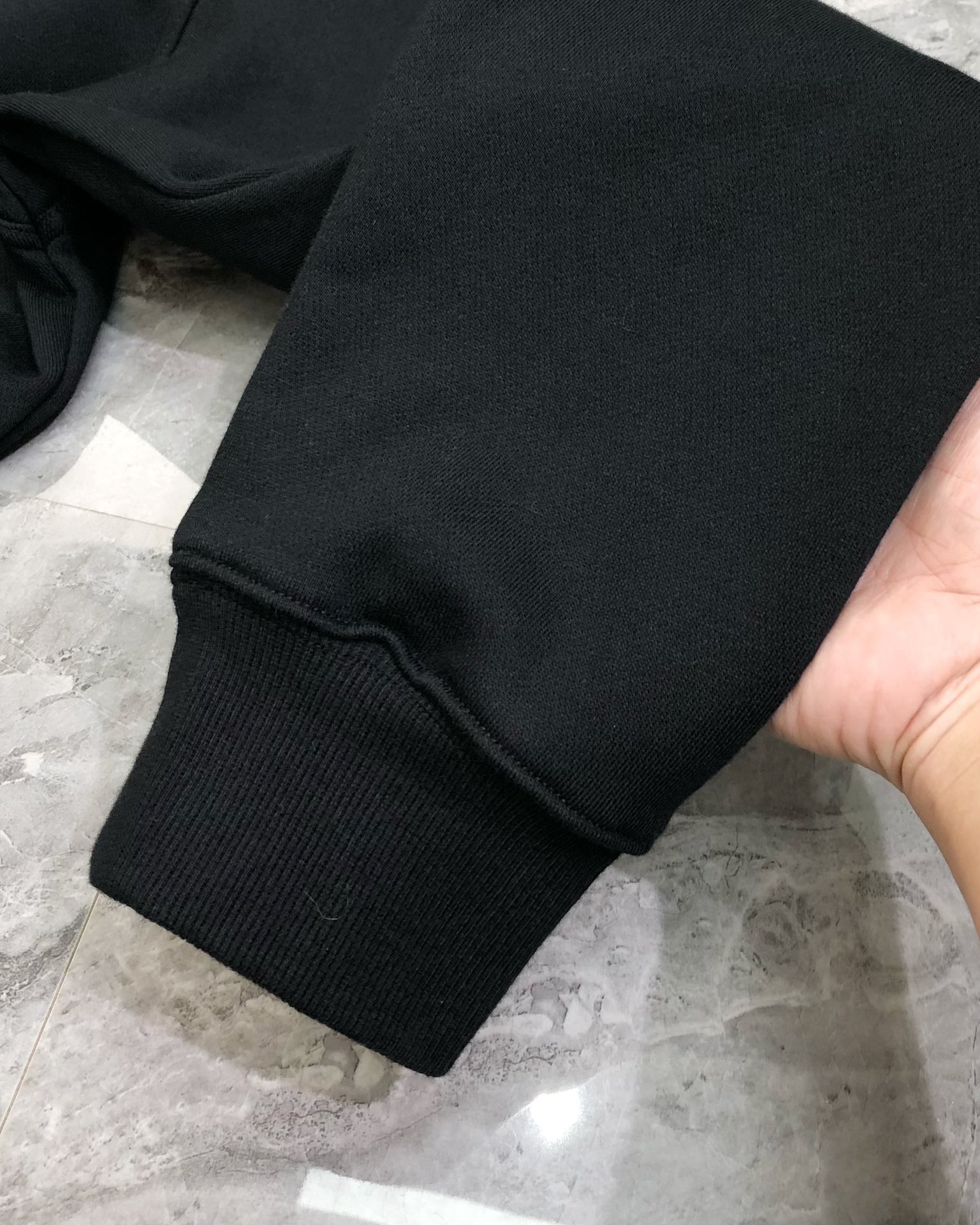 Givenchy Male Hoodie Cotton Black Loose Fit S-l-xl
