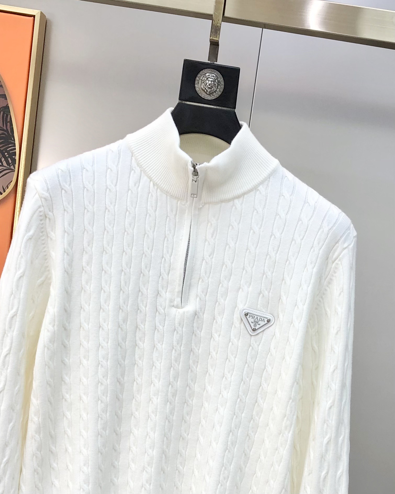 Prada Male Basic Clothing Cotton Black M-l-xl