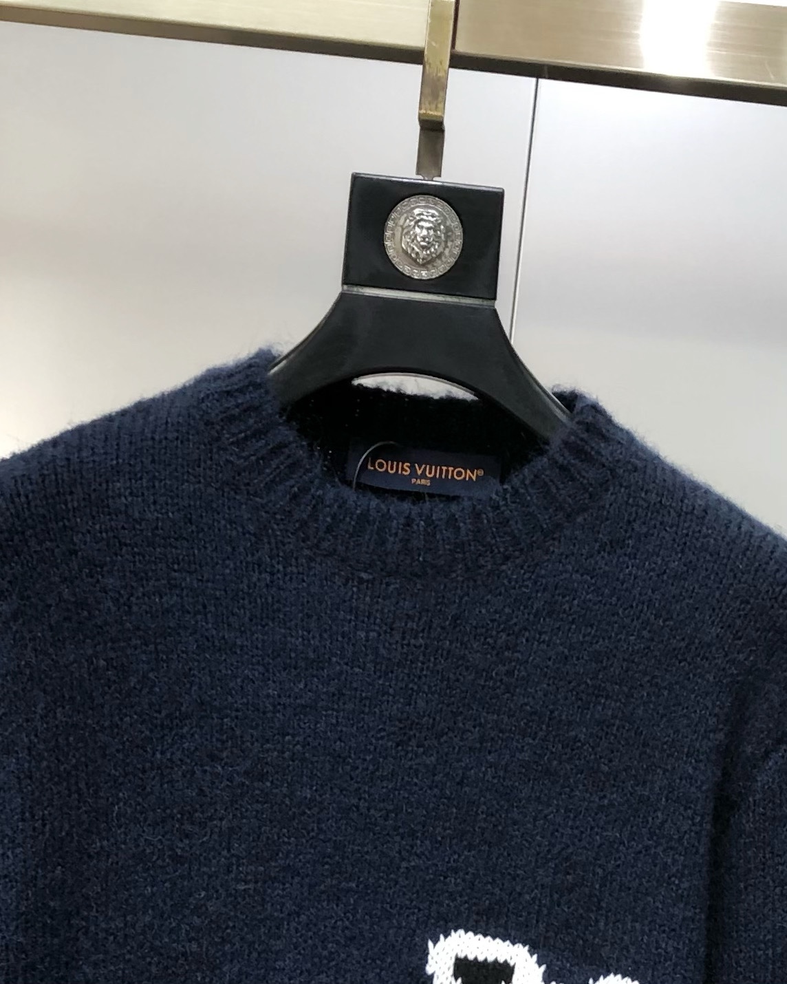 Louis Vuitton Male Basic Clothing Wool Blue S-l-xl