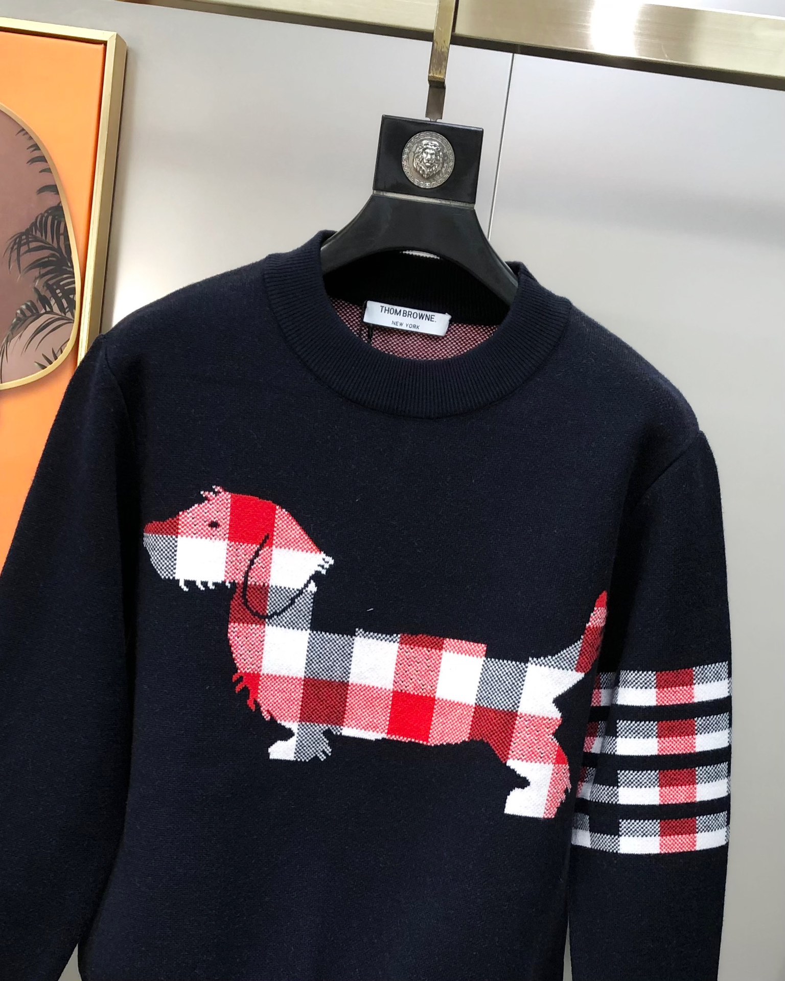 Thom Browne Male Basic Clothing Wool Blue M-l-xl