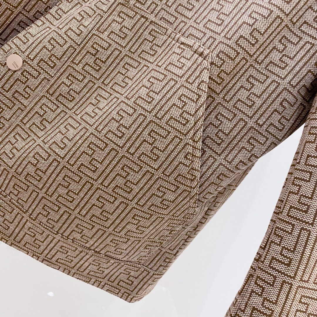 Fendi Jacket Printed S