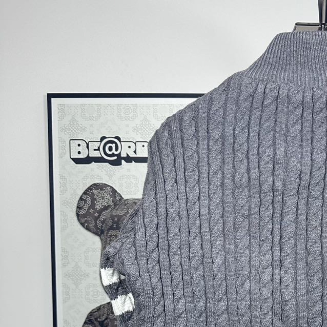 Moncler Male Down Jacket Wool Black Slim Fit S-m-l-xl