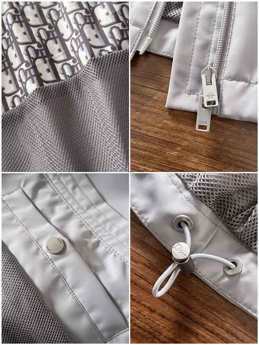 Dior Jacket Blue Hooded S