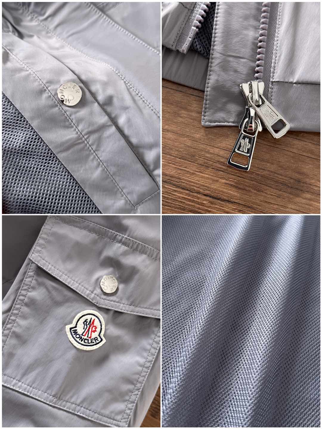 Moncler Jacket Black Hooded S-m-l