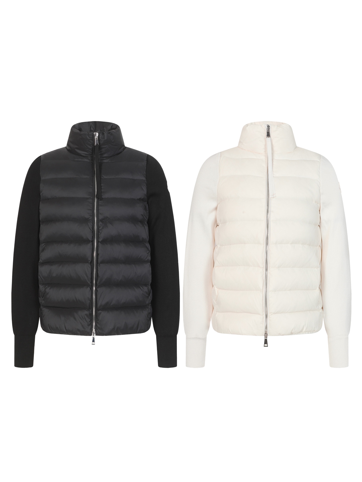 Moncler Female Down Jacket Wool Black S-m-l