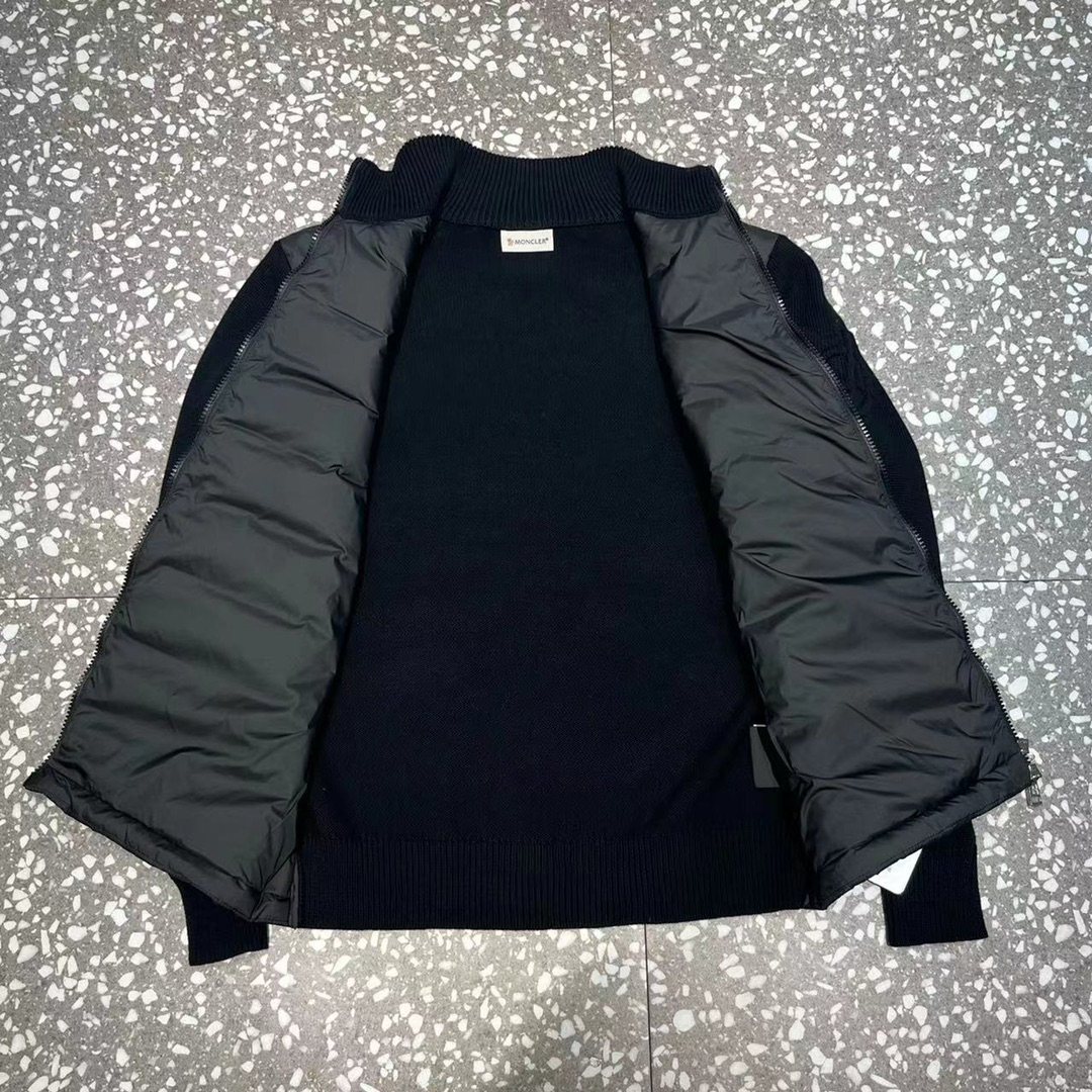 Moncler Down Jacket Black S-m-l-xl
