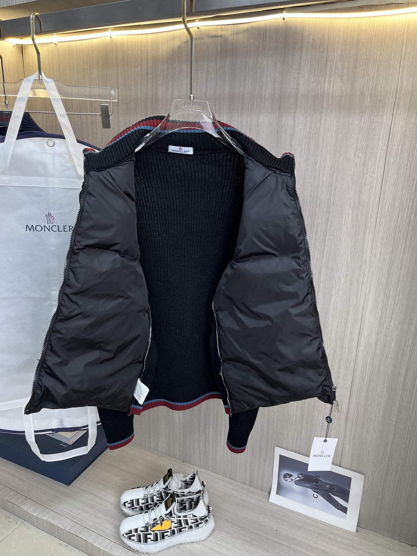 Moncler Down Jacket White Duck Down M-l-xl