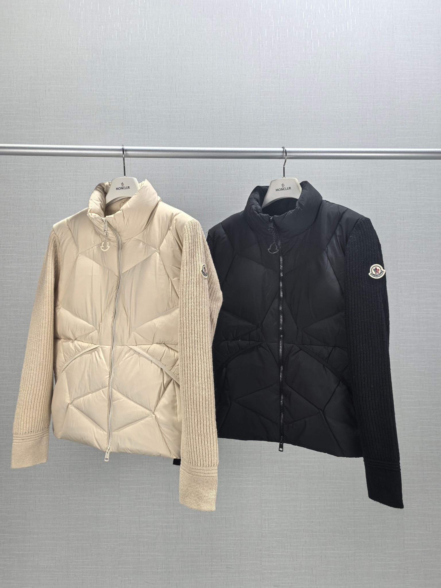 Moncler Down Jacket Knitted M-l