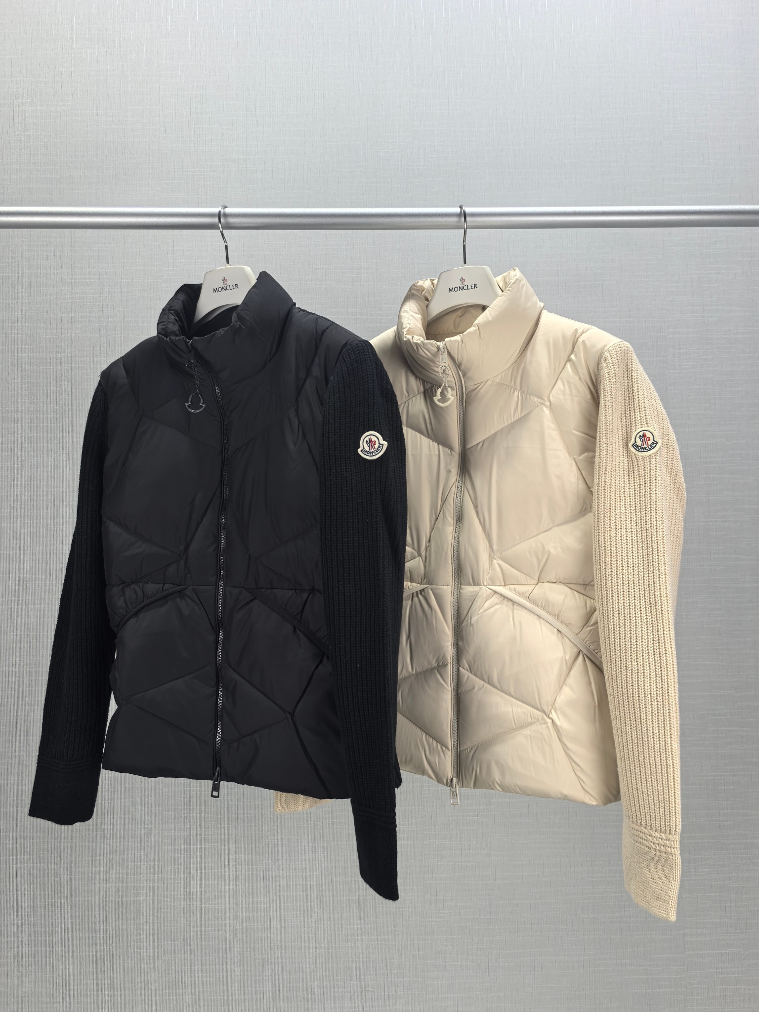 Moncler Down Jacket Knitted M-l