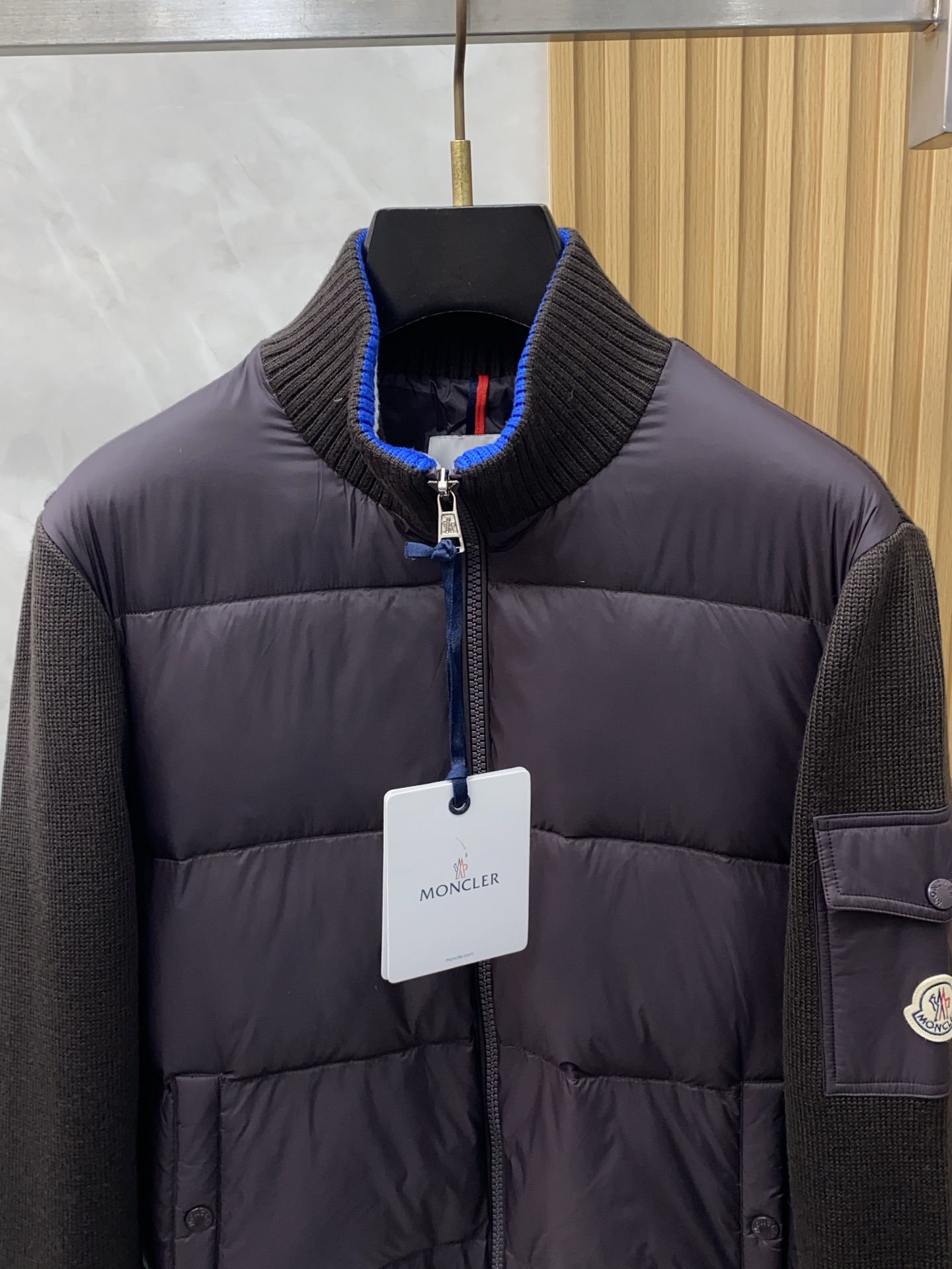 Moncler Down Jacket Knitted M-l-xl