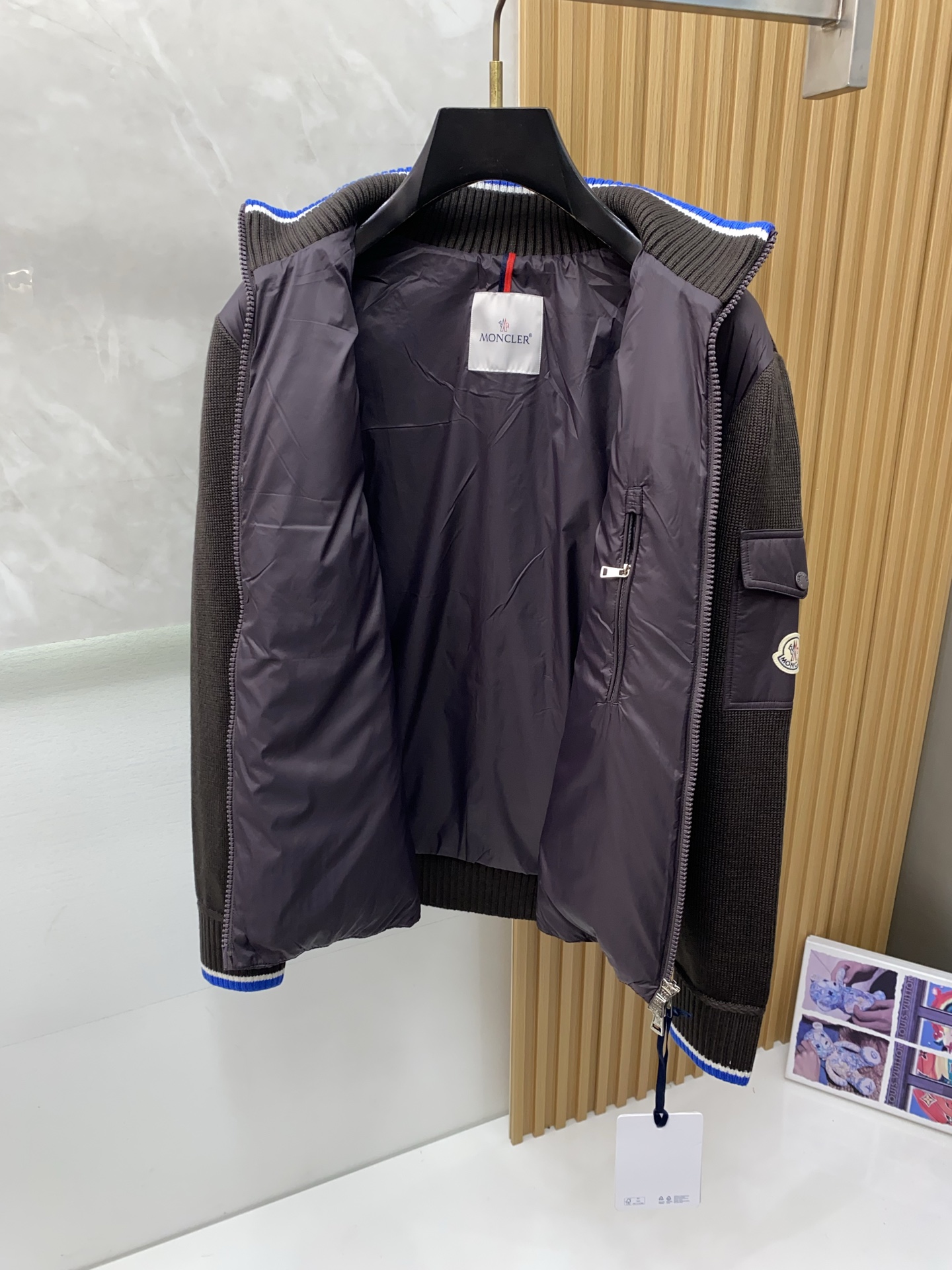 Moncler Down Jacket Knitted M-l-xl