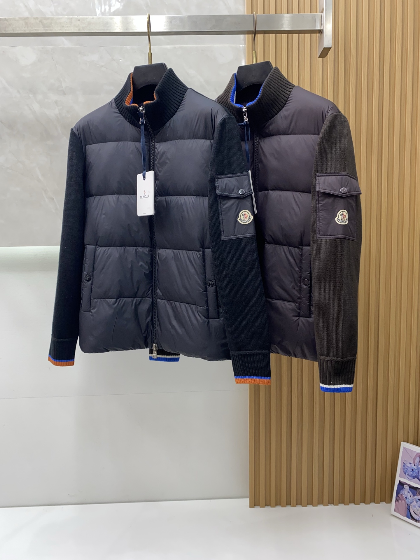 Moncler Down Jacket Knitted M-l-xl