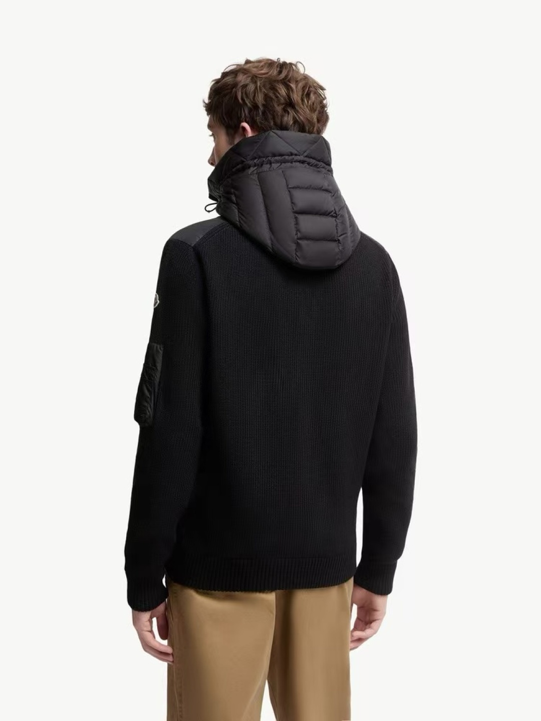 Moncler Basic Clothing Knitted Hooded M-l