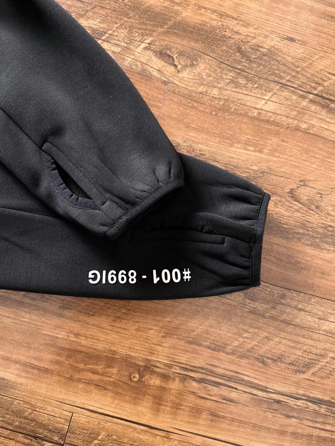 Moncler Jacket Black Hooded M-l