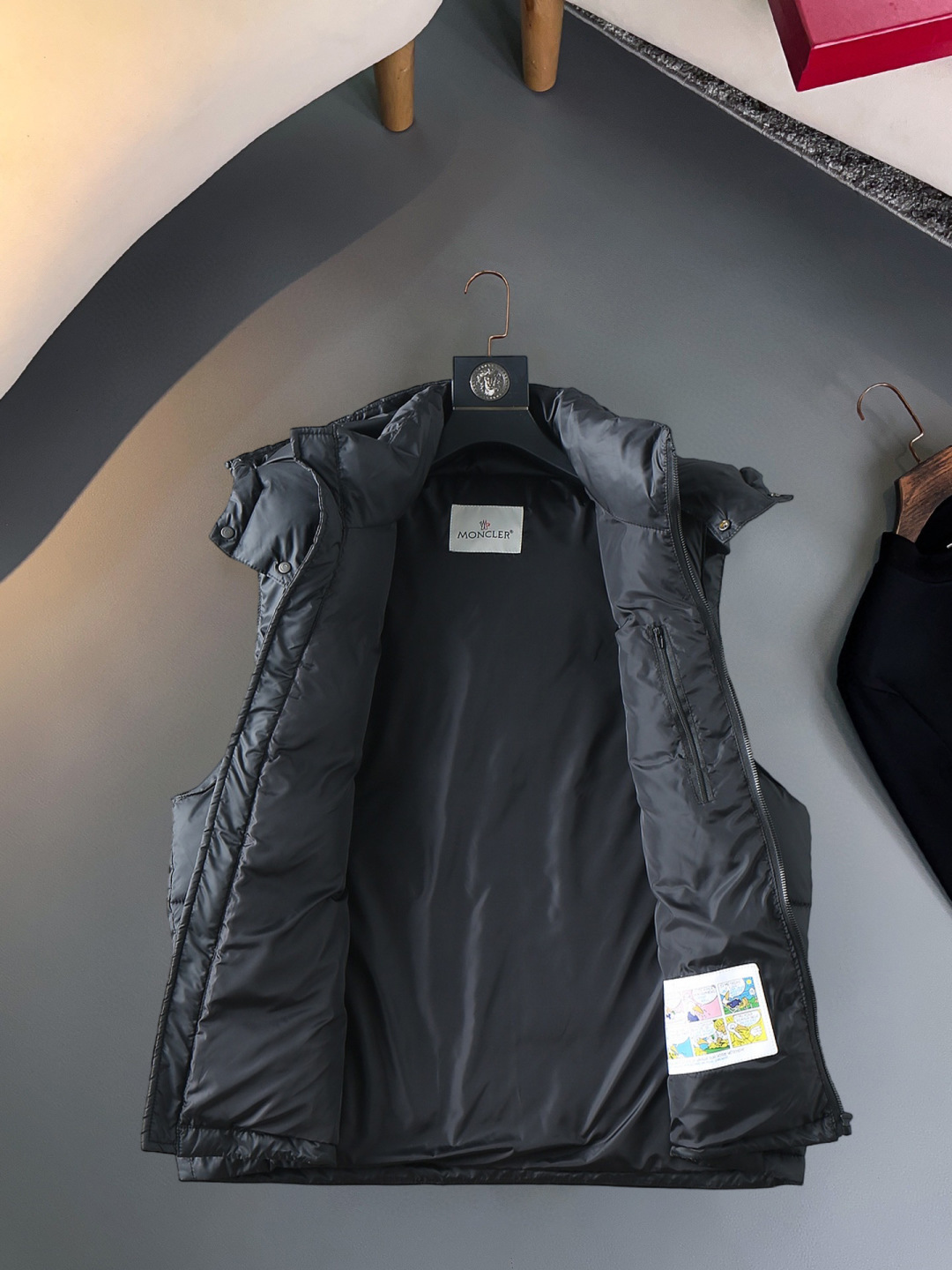 Moncler Down Vest Goose Down M-l-xl