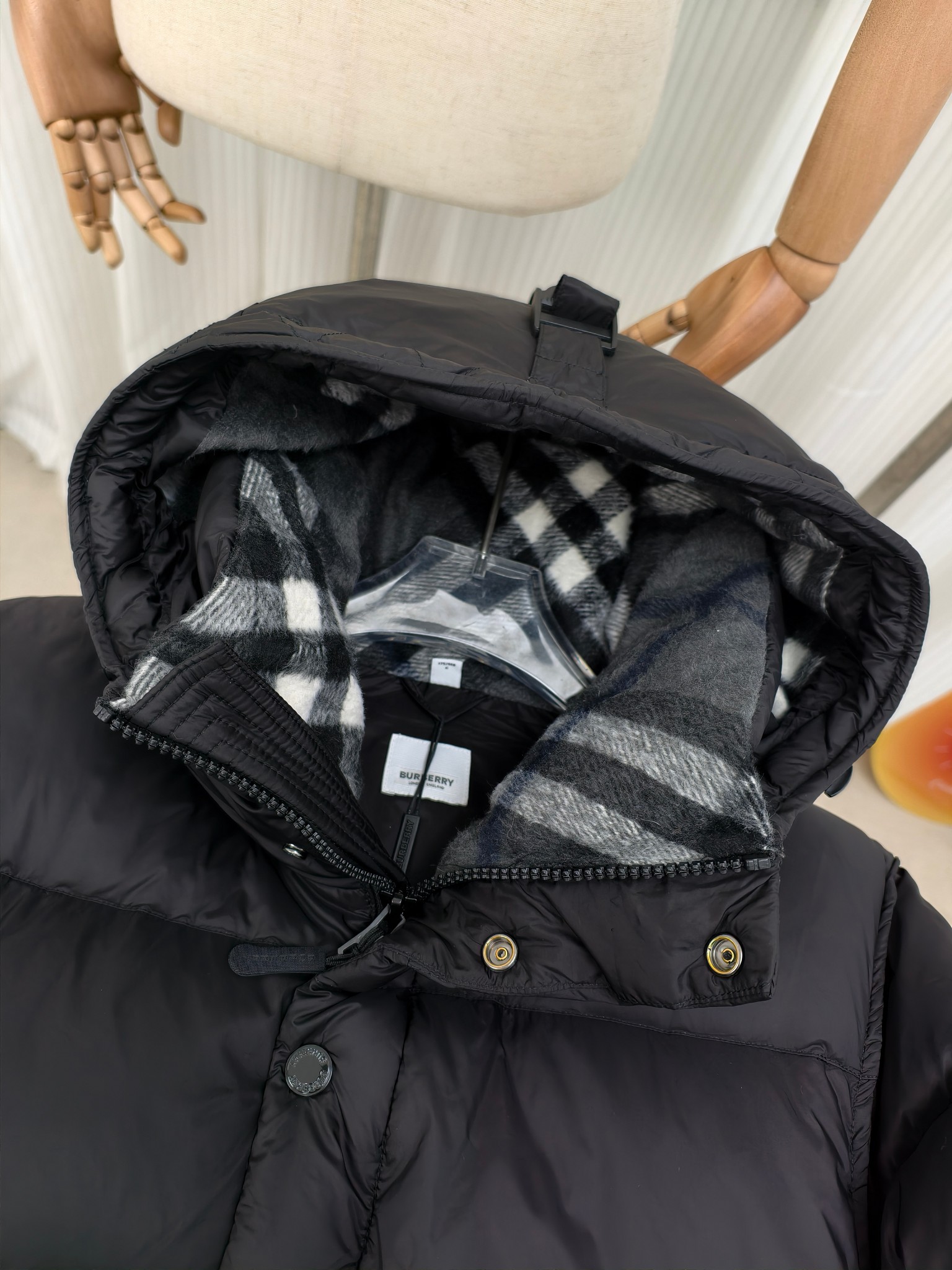 Burberry Down Jacket Black S-l-xl