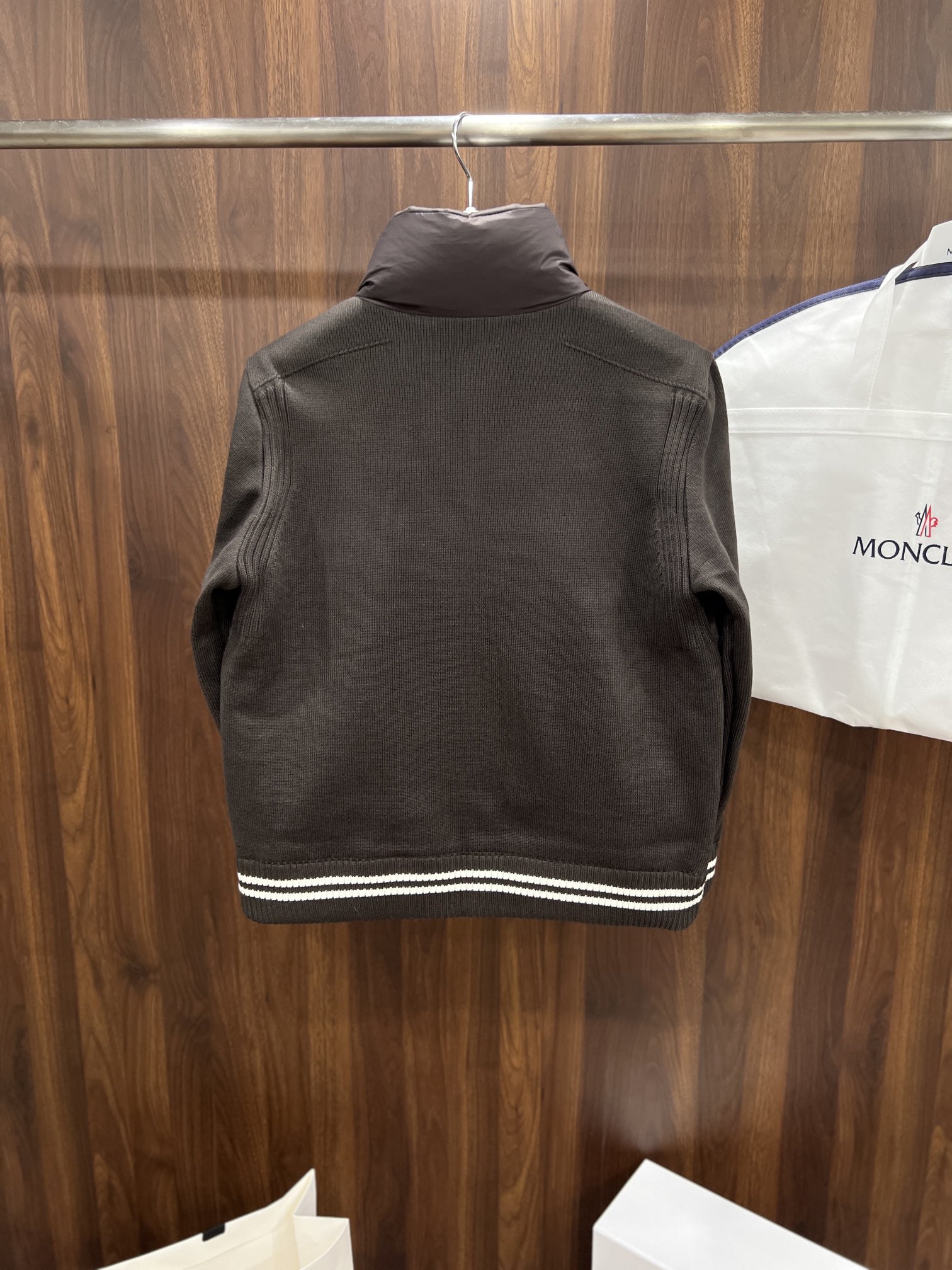 Moncler Male Down Jacket Cotton Black M-l