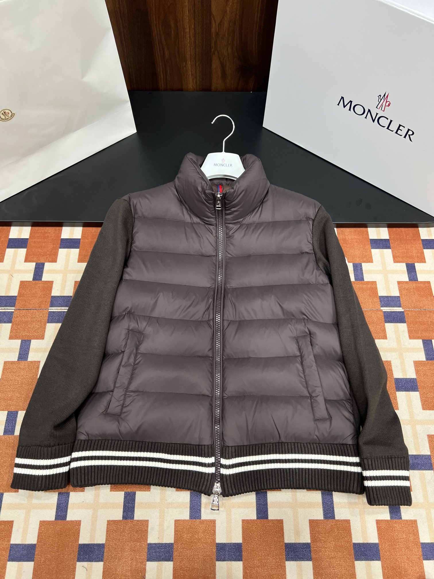 Moncler Male Down Jacket Cotton Black M-l