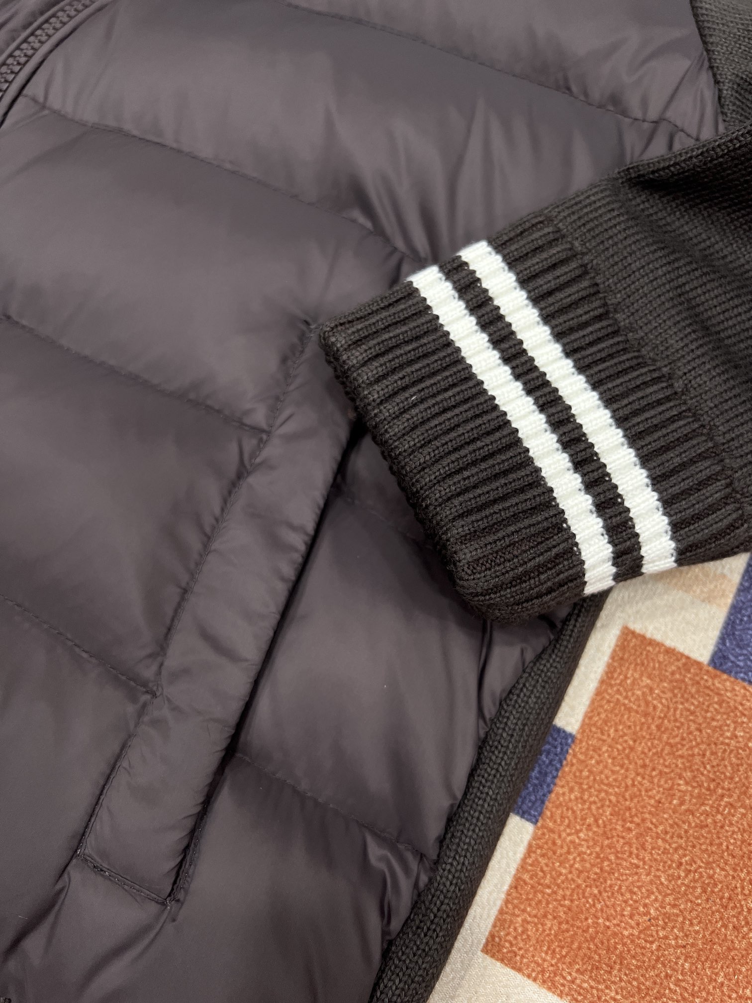 Moncler Male Down Jacket Cotton Black M-l