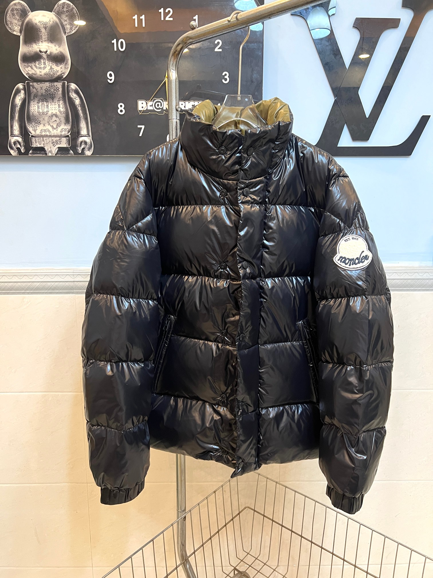 Moncler Male Jacket Black M-l