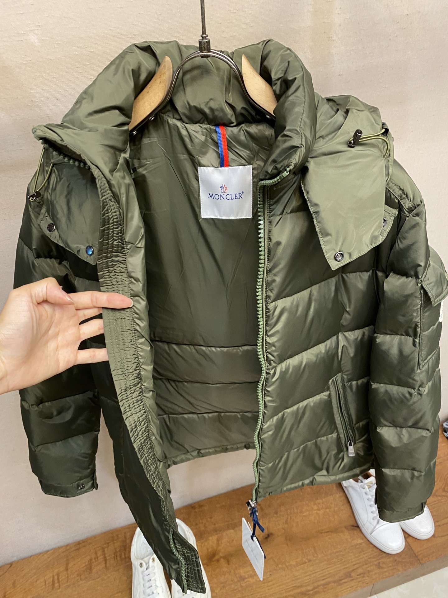 Moncler Down Jacket Goose Down Loose Fit M-l