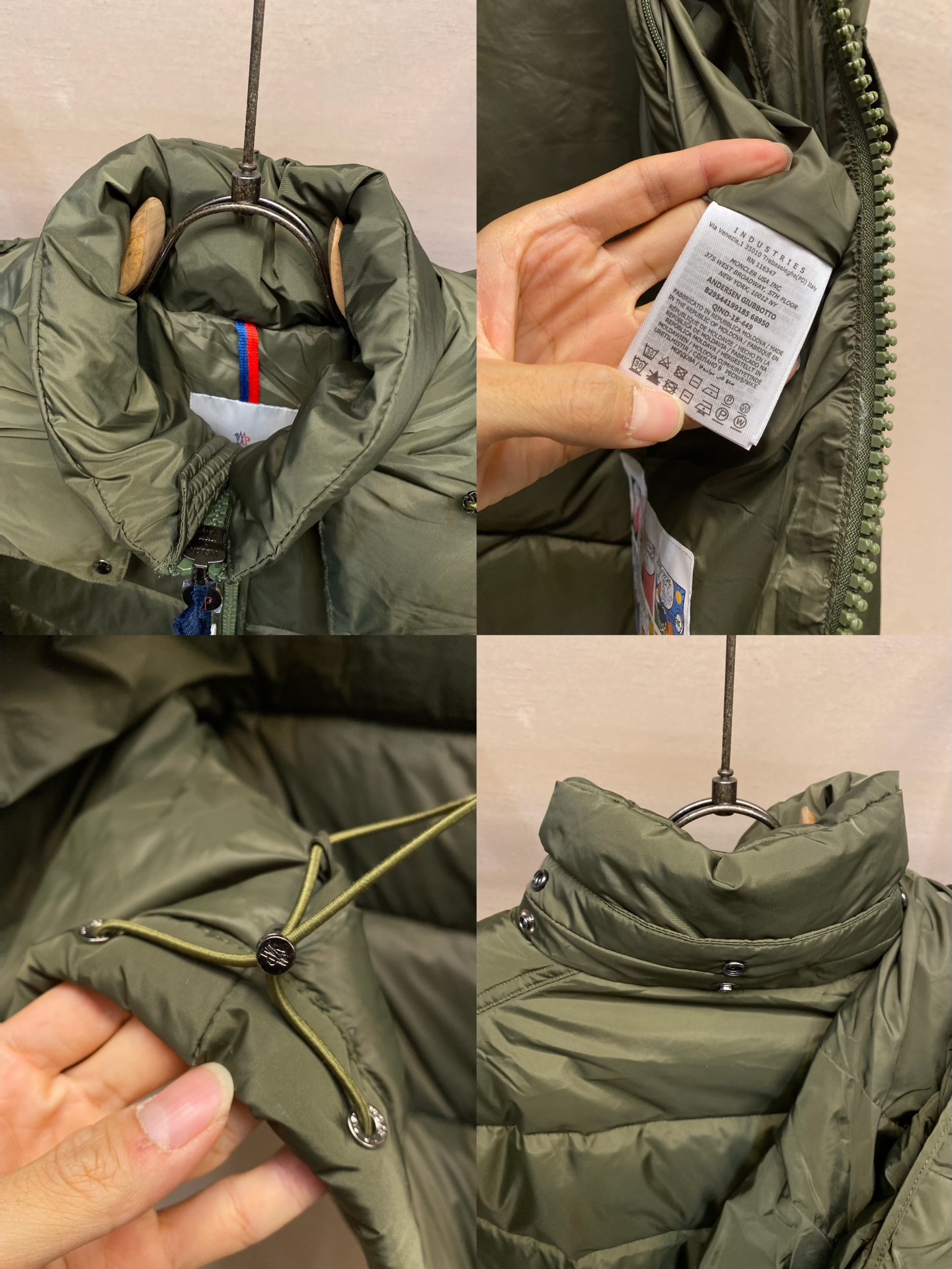 Moncler Down Jacket Goose Down Loose Fit M-l