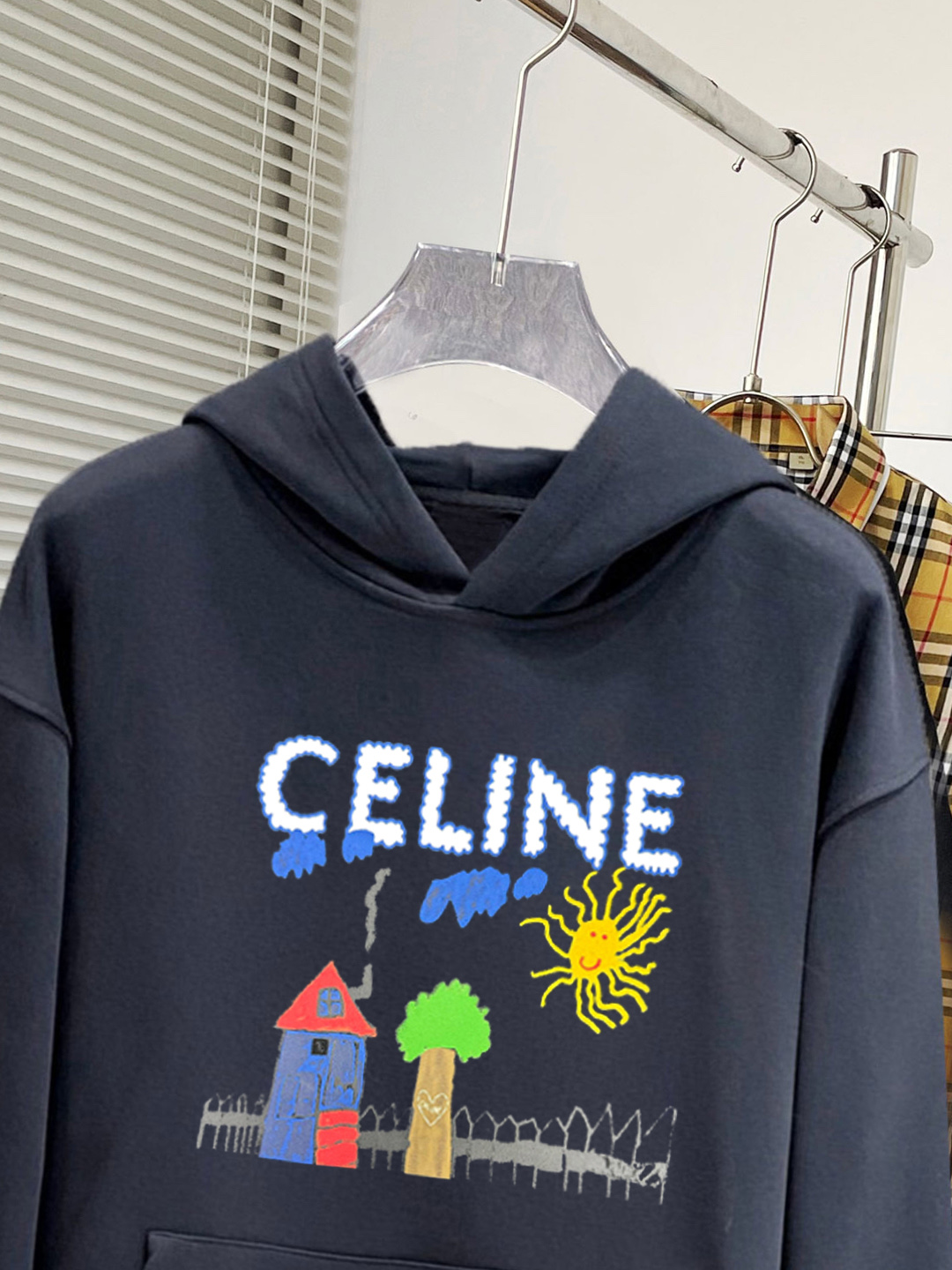Celine Couple Hoodie Cotton Printed M-l-xl-xxl-xxxl
