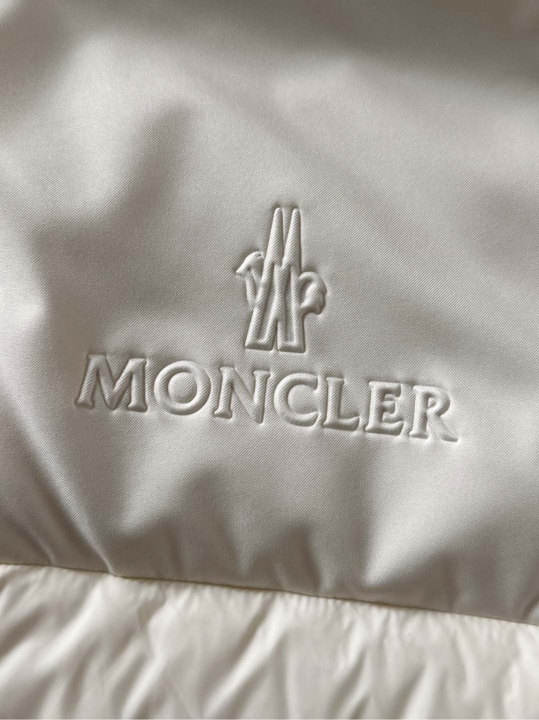 Moncler Down Jacket Knitted Black Hooded M-l