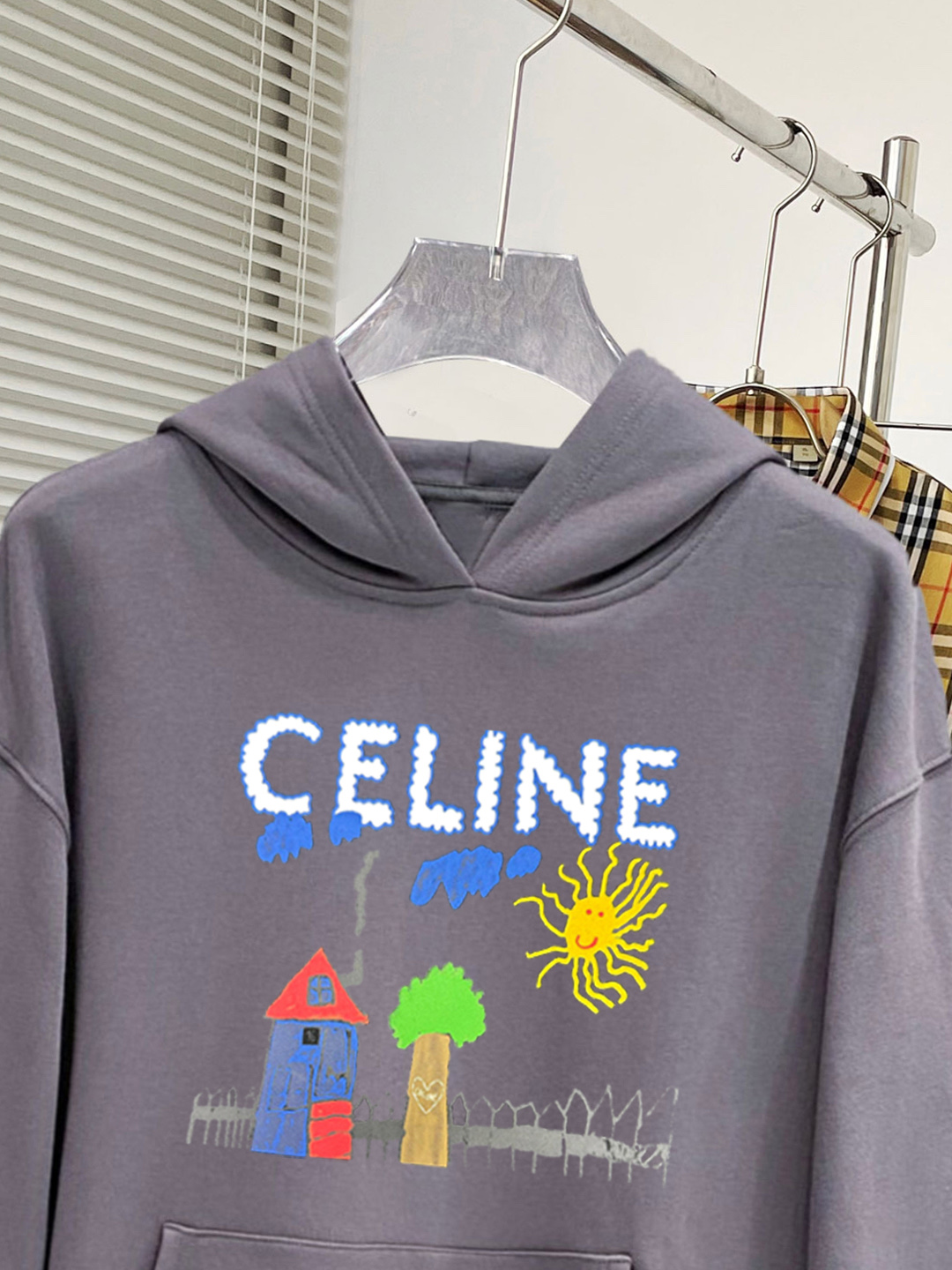 Celine Couple Hoodie Cotton Printed M-l-xl-xxl-xxxl