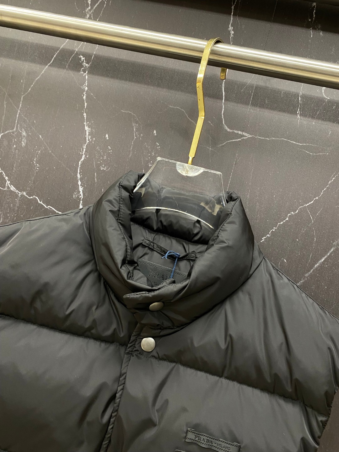Prada Down Vest White Duck Down 56