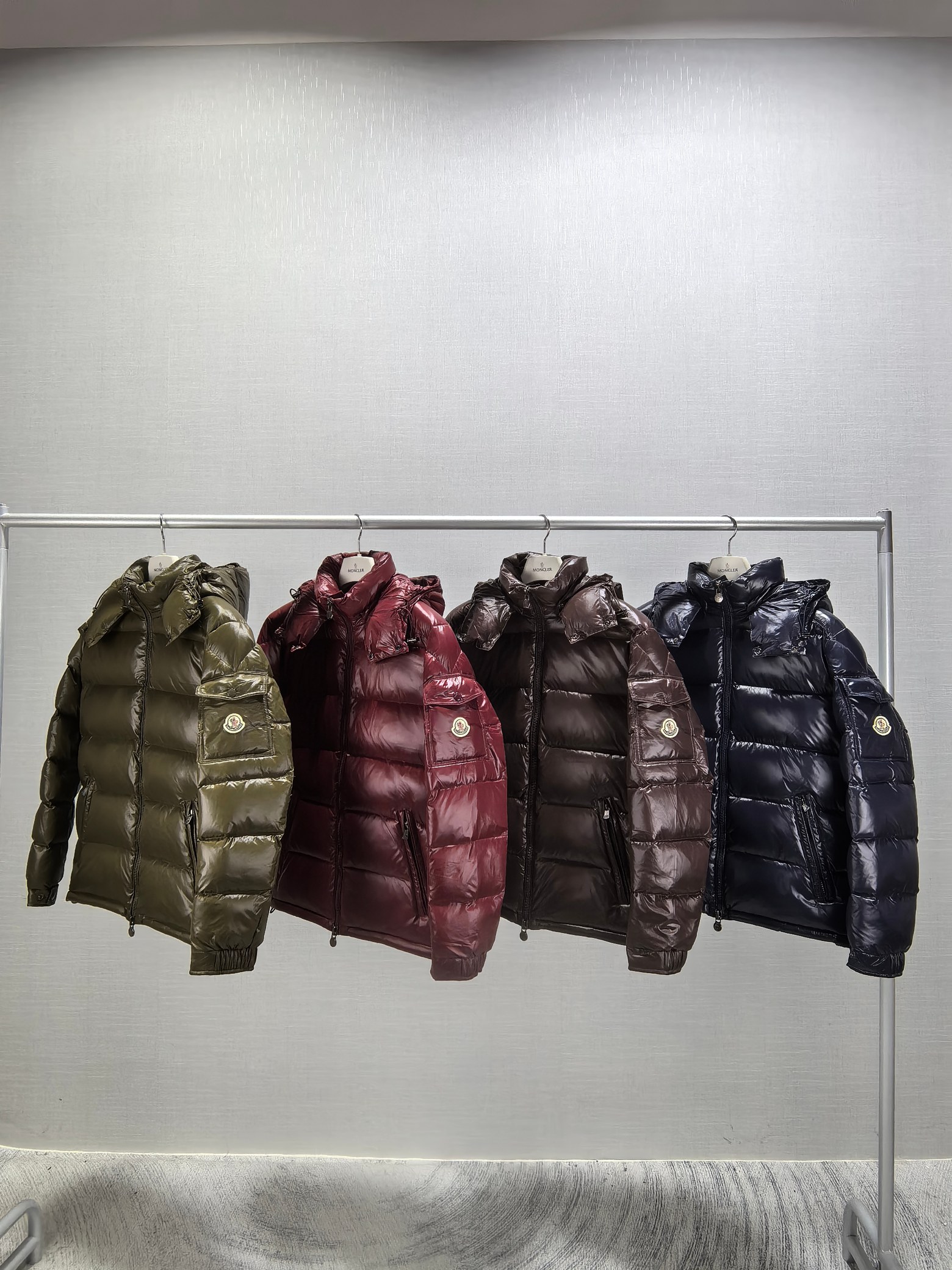 Moncler Male Down Jacket Hooded M-l