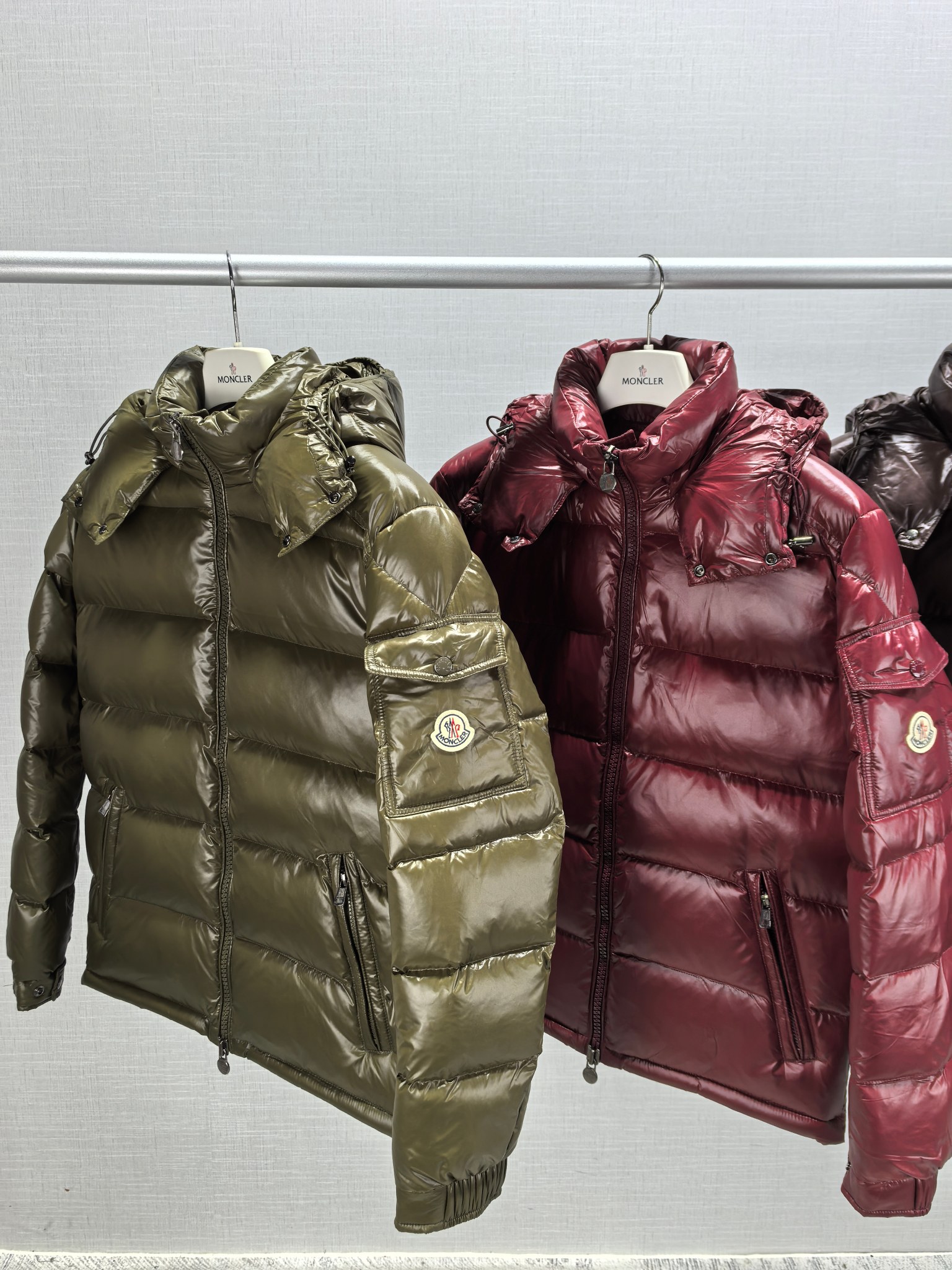 Moncler Male Down Jacket Hooded M-l