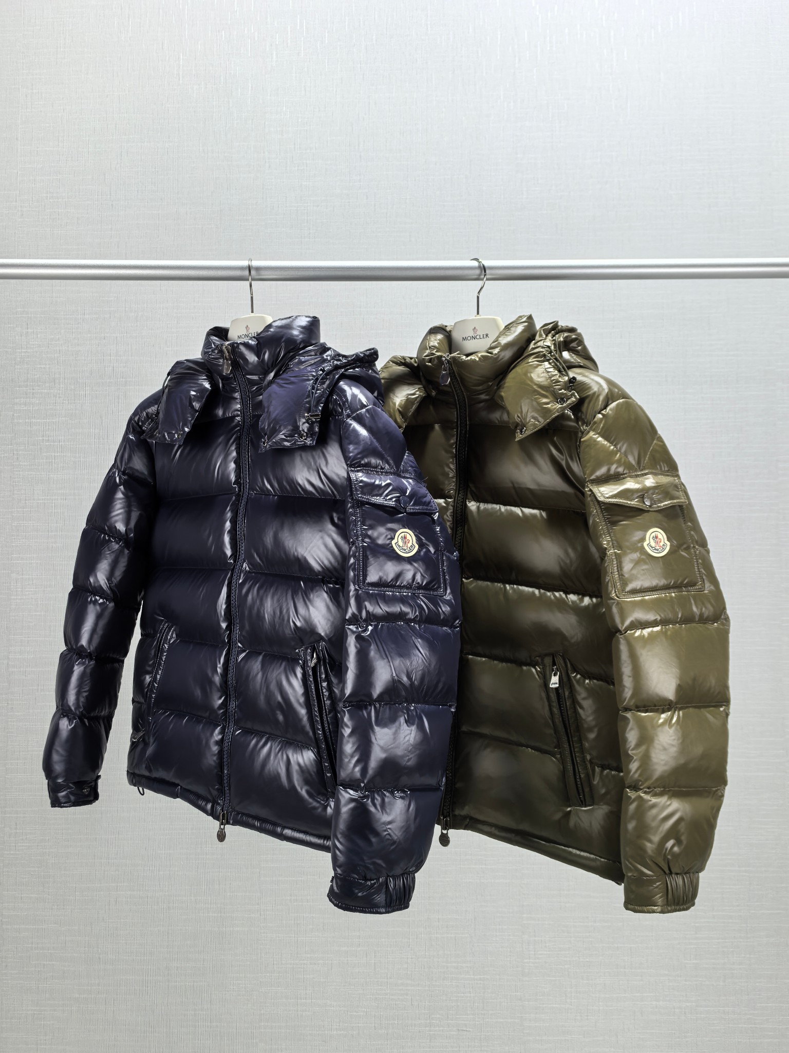 Moncler Male Down Jacket Hooded M-l