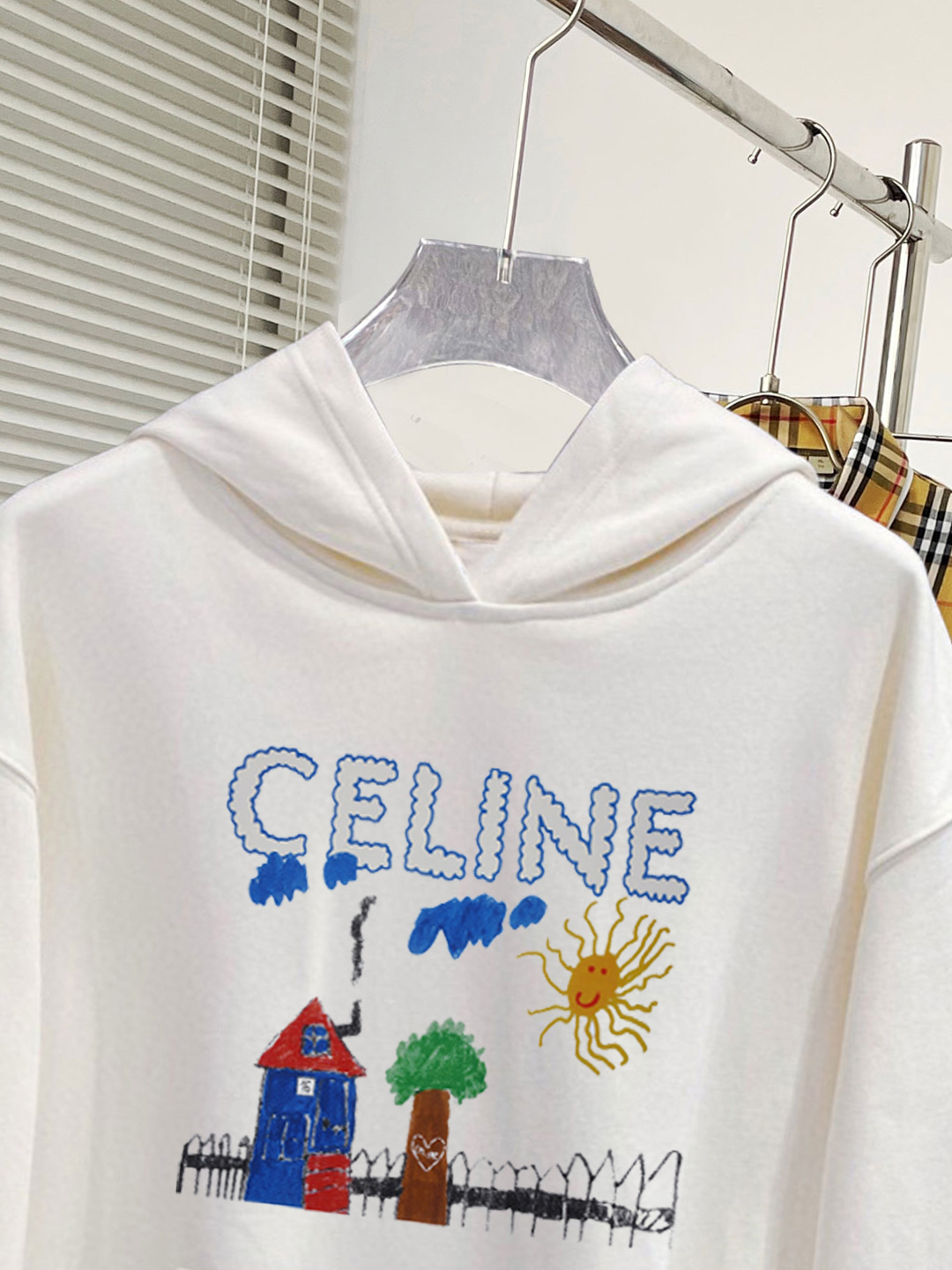 Celine Couple Hoodie Cotton Printed M-l-xl-xxl-xxxl