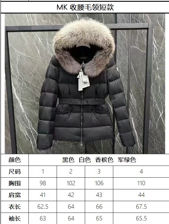 Moncler Down Jacket Goose Down